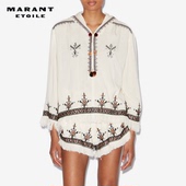 MARANT 女 饰兜帽罩衫 ETOILE2025 KAMEYA刺绣流苏装