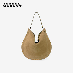 SOFT ISABEL HOBO OSKAN 绒面牛皮斜挎包女 MARANT2025