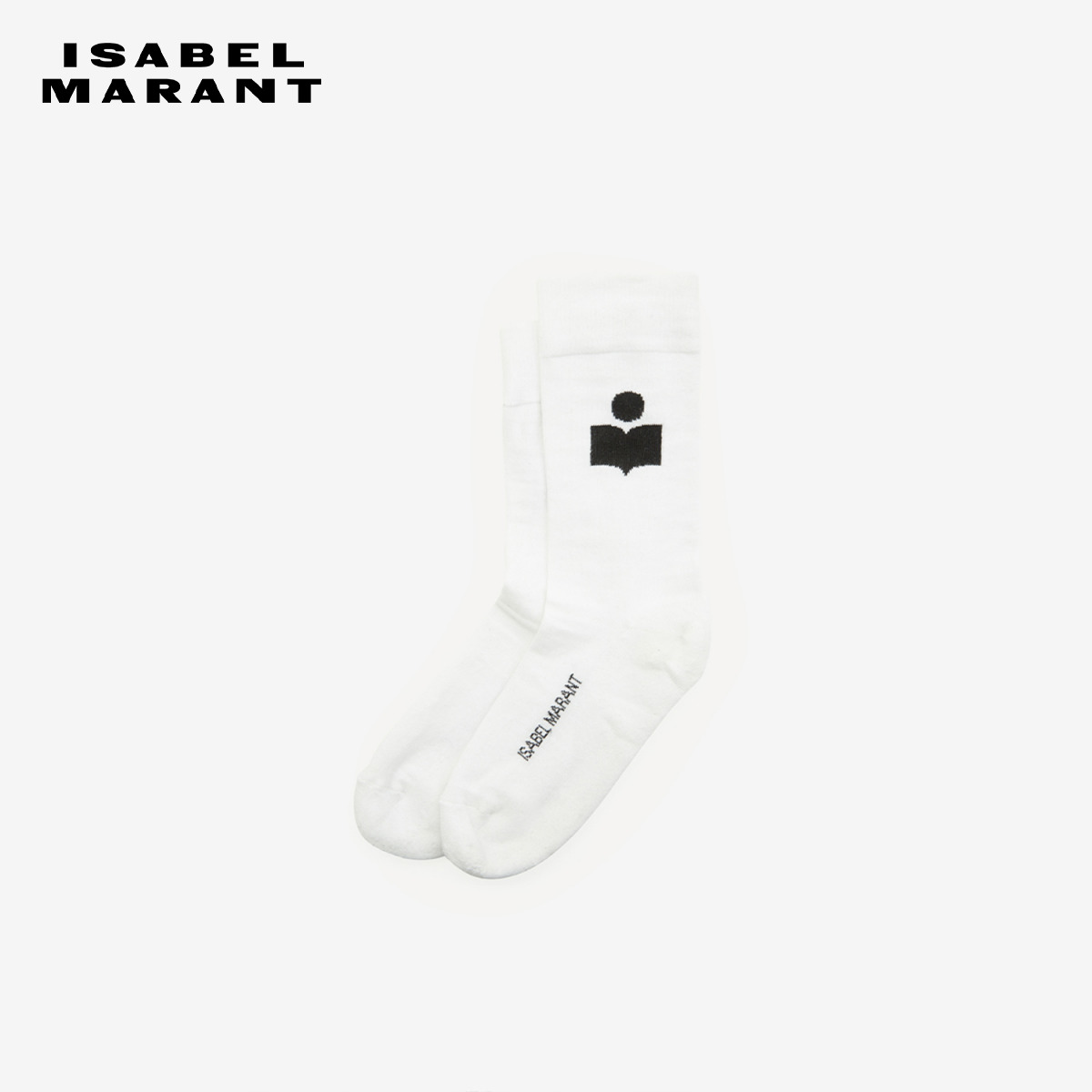 ISABEL MARANT SILOKI法式优雅徽标LOGO女士袜子短袜