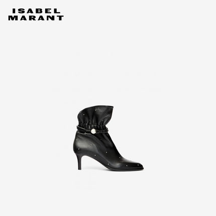 ISABEL  MARANT 2025秋冬FORLA BUTTON女式短靴