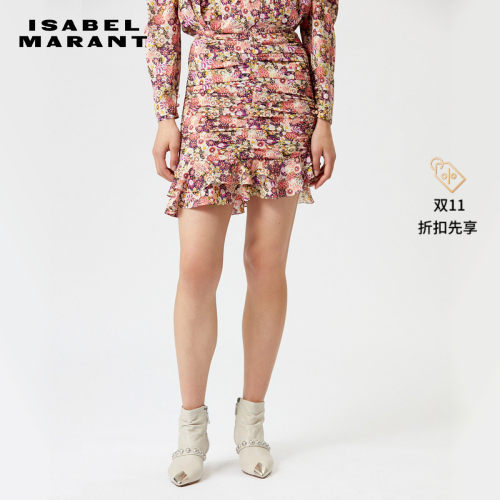 荷叶边 法式 碎花