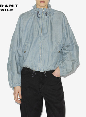 MARANT ETOILE2025早秋新款PLUME钱布雷短款夹克女