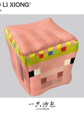玩具游戏耐摔包亲子益智幼儿园加厚沙包我的世界猪王Technoblade