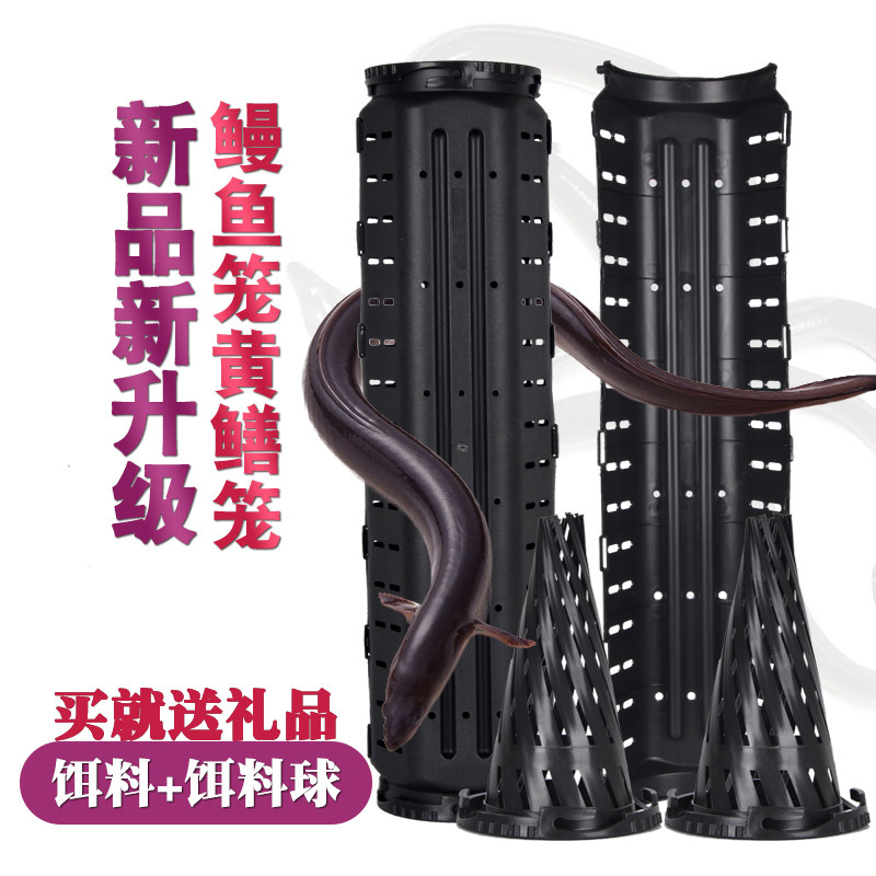 鳗鱼笼黄鳝笼捕鱼神器鳝鱼笼子塑料泥鳅笼鱼虾笼自制倒须网笼专用