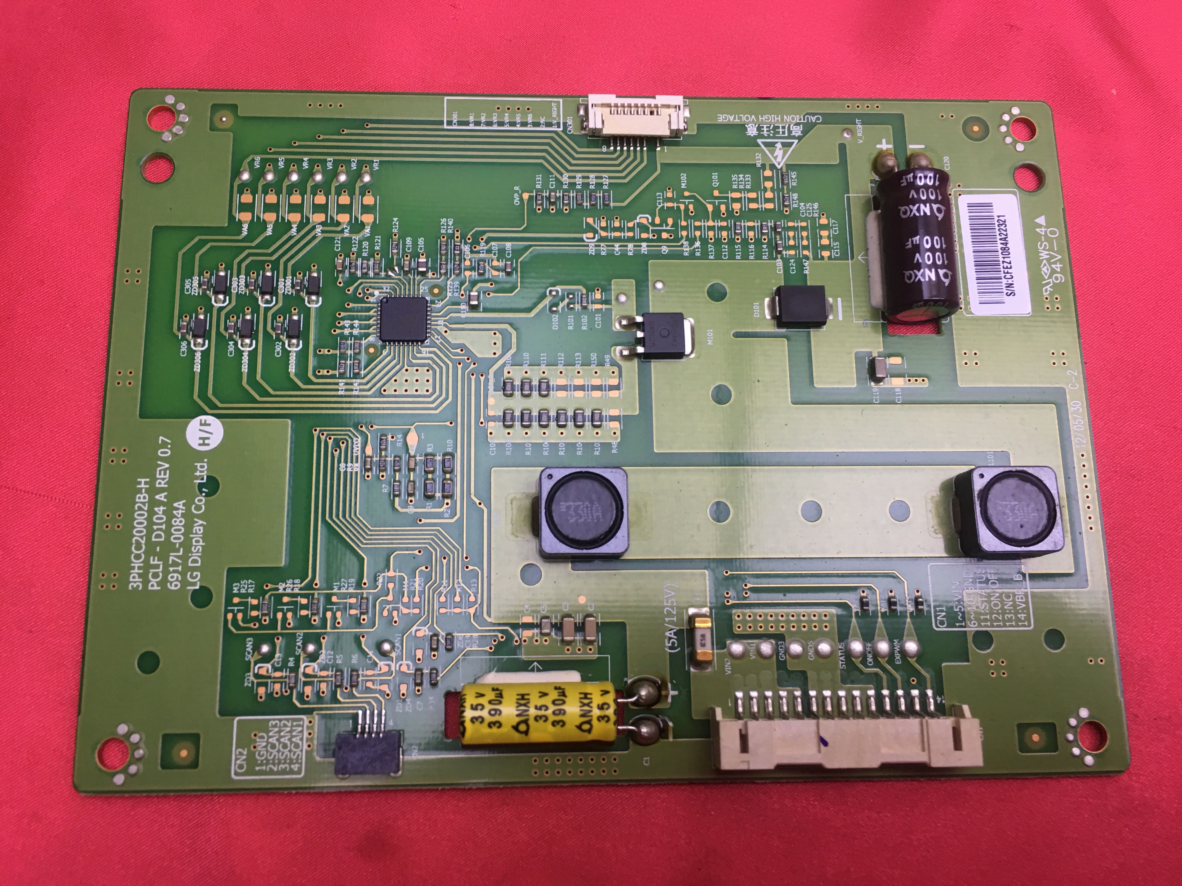 适用3PHCC20002B-H PCLF-D104A REV0.7 恒流板 6917L-0084A