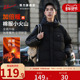 回力棉服男2025新款 冬季 棉袄外套潮流连帽加厚保暖羽绒棉衣面包服