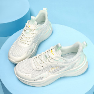 【轻便运动鞋】女鞋春秋款百搭厚底减震女休闲鞋舒适软底跑步鞋