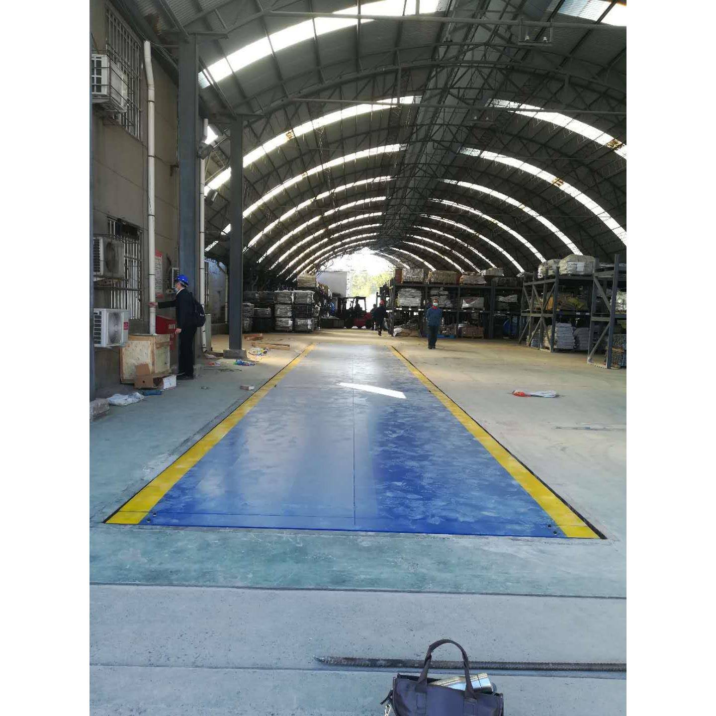 山西大同工地砂石厂乘18米电子汽车衡