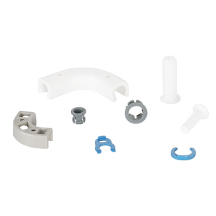 净水器快速接头锁片2分3分卡扣直饮纯水机pe水管接口卡片通用配件