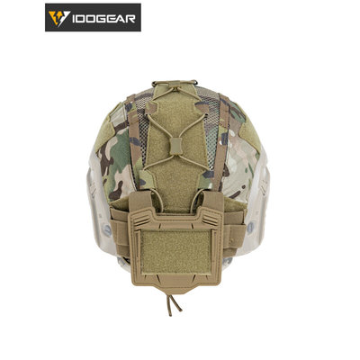 小钢蝎   SF战术头盔布配重袋 头盔罩 多功能电池袋迷彩盔布