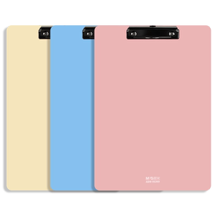 晨光板夹文件夹板夹A4垫板写字垫板夹书写板夹菜单夹子夹纸板木板夹A5资料夹硬板夹点菜夹办公文具用品学生