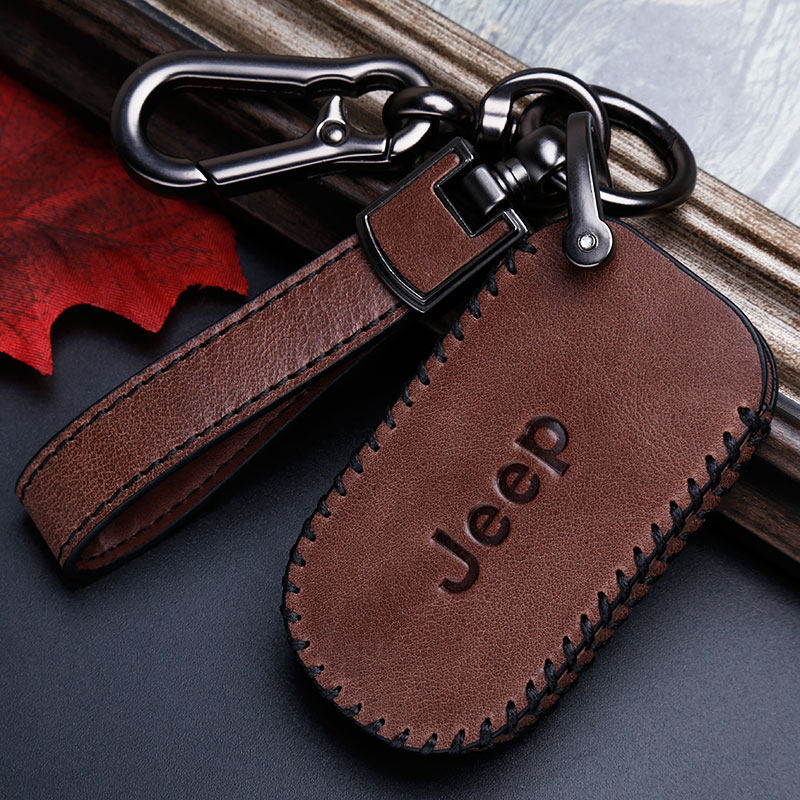 吉普jeep指南者钥匙套自由光自由侠大切诺基大指挥官phev车包扣壳