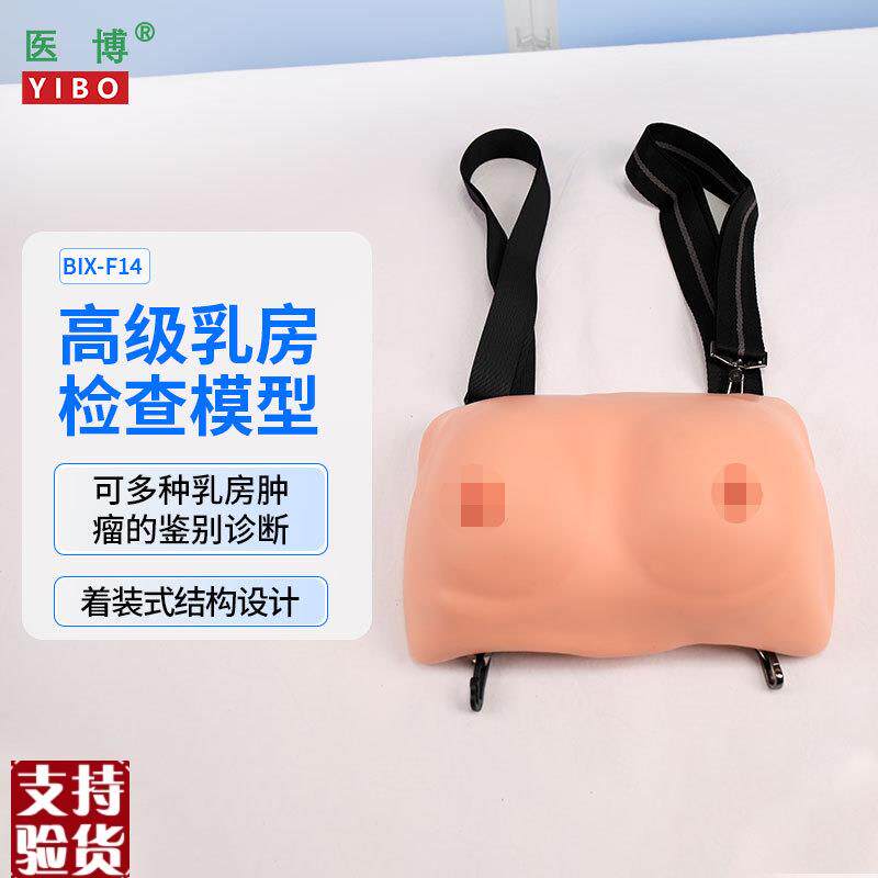 医博BIX-F14高级穿戴式乳房检查教学演示模型女性乳房病T变触诊教