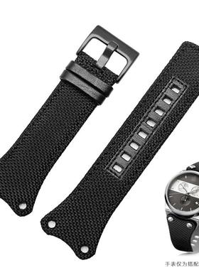 原厂代用CK手表带EAGER系列K4B384B3K4B371B6K4B371B3尼龙帆布表