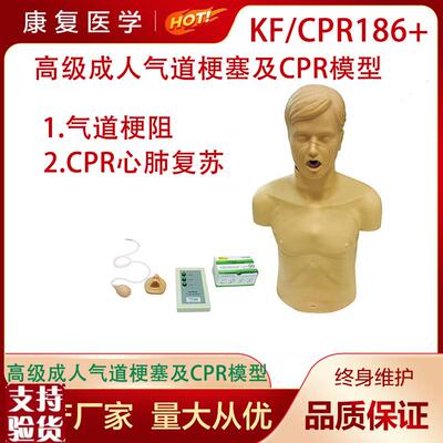 高级成人气道梗塞及CPR模型成人海氏急L救模型成人海姆立克模型