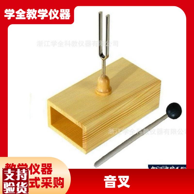 音叉512cHZ赫兹声学实验初中中学物理实验器材教学仪器教具音叉套