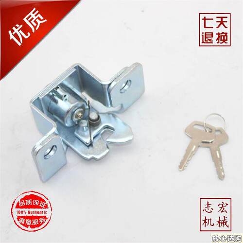 挖土机配件适用小松PC56-7引N擎后盖锁机盖锁引擎盖锁机头锁