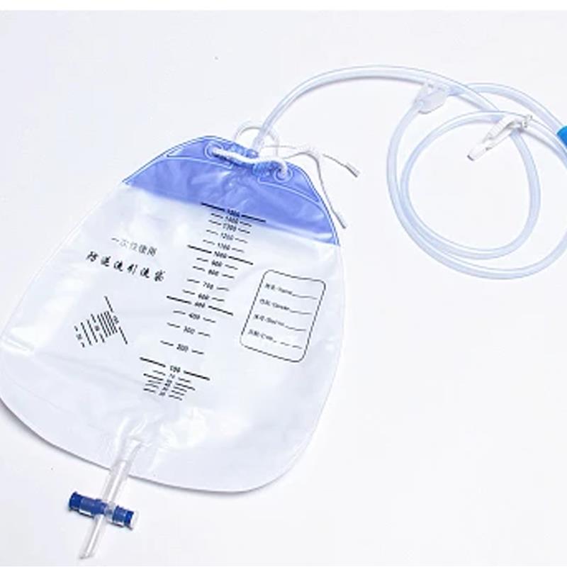一次性引c流袋男女老人尿袋大接头粗管1500ml