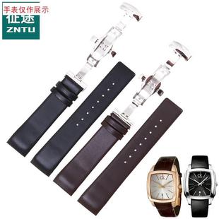 适用适合ck手表K2K21m4/K2K211/K2K216真皮表带男款22mm配件表链