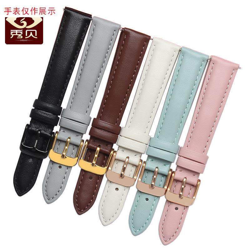 适用真皮手表皮带飞亚达.铁r达时卡西欧迪沃斯真皮表带20/16mm,手表,配件,淘宝优惠券,粉丝福利购,淘宝优惠卷