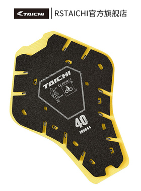 RS TAICHI摩托车骑行服内置护背CE2级护具背板装备防摔男女士冬季