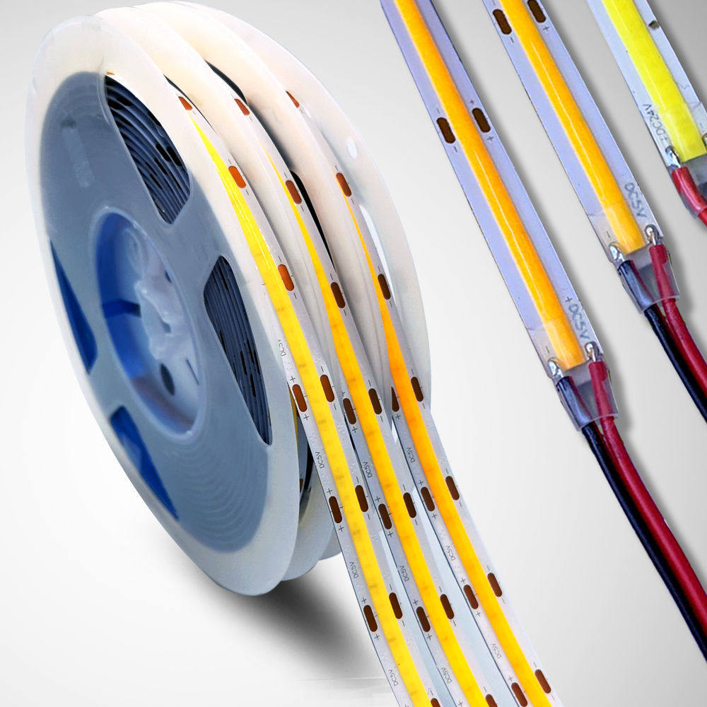 12v超亮线性光cob发光字软灯条柔光广告壁画背景灯条冷暖光自然光