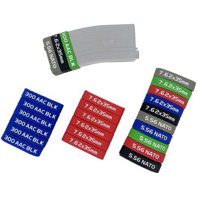 弹夹标记带556锦明762仁祥战术标识M4绑带AK47司马司骏416锋加盛