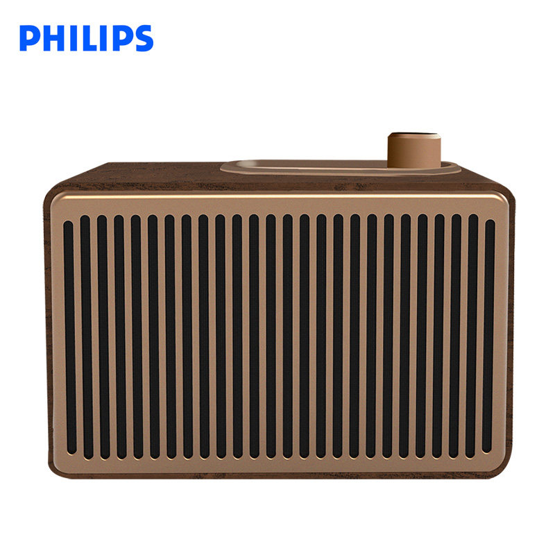 philips/飞利浦蓝牙音箱tavs300  s700木质复古家用无线蓝牙音响