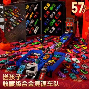 凯卡西仿真赛车模型合金玩具车小汽车玩具男孩子生日儿童益智礼物
