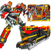 第三季 炫卡斗士3重轨巨神机甲合体变形机器人玩具S男孩金刚正版