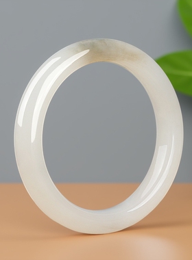 涵怡和田玉糖白玉手镯