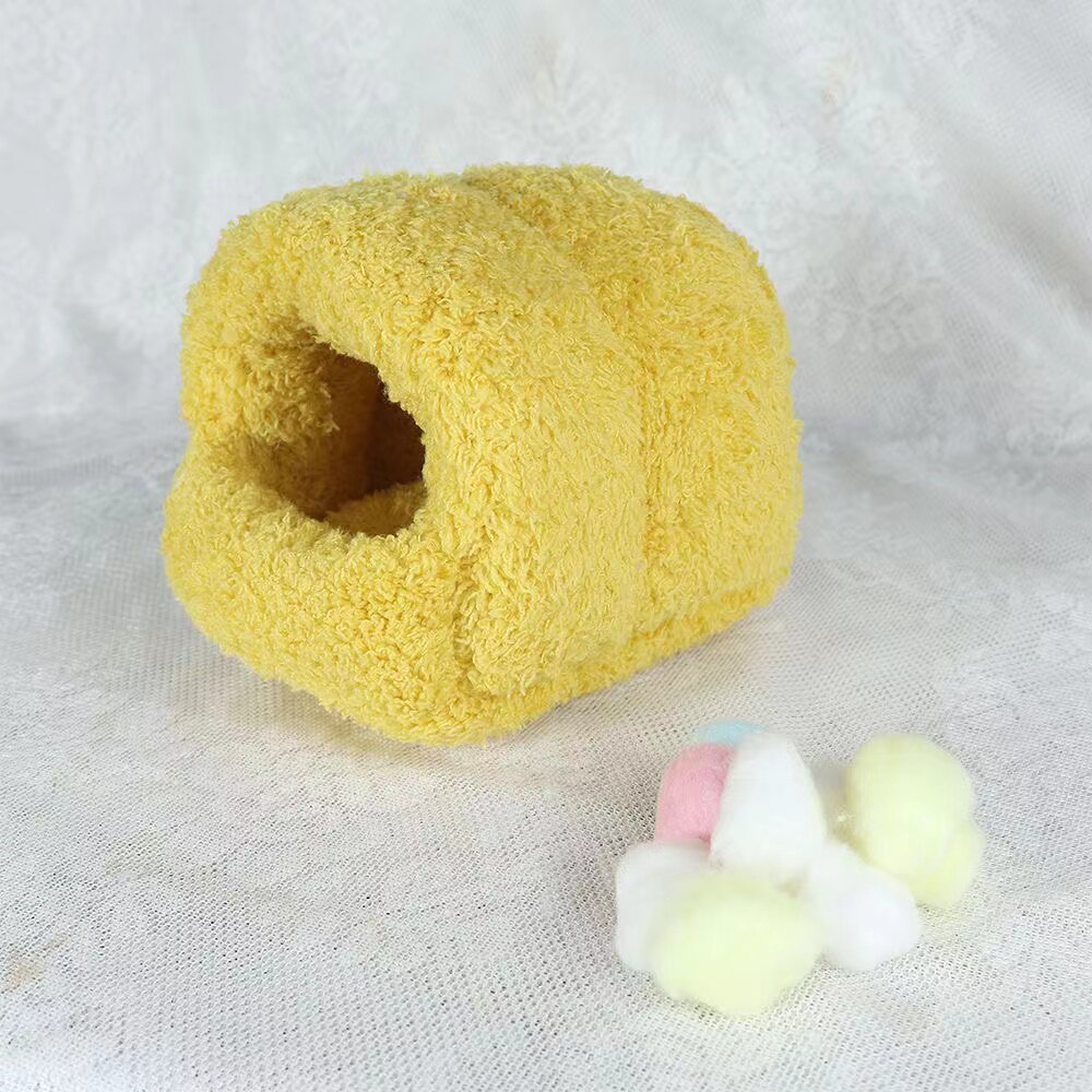 仓鼠窝保暖棉窝过冬用品蜜袋鼯小窝金丝熊花枝刺猬冬季房屋子