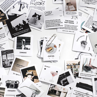 40pcs simple life cat Travel diary Sticker for Journal