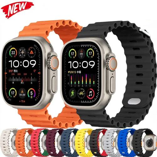 Ocean strap For Apple Watch Ultra 2 Band 49mm 9 8 7 45mm