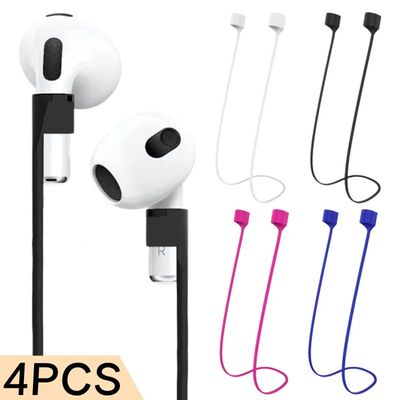 Anti-Lost Silicone Earphone Rope Holder Cable For AirPods 3