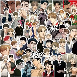 65PCS Korean Manwha Jinx Sticker Joo Jaekyung Kim Dan Manga