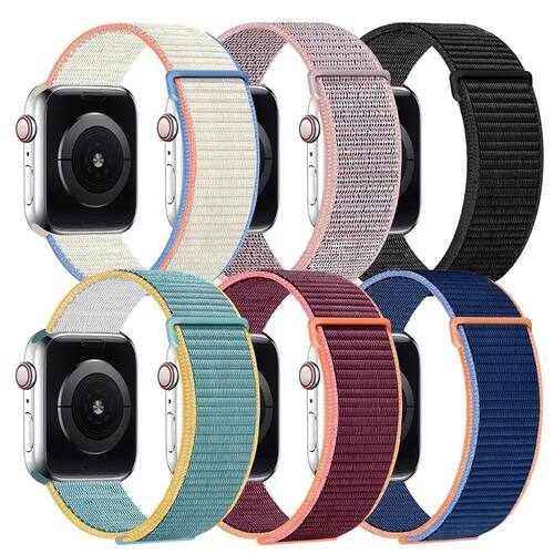 Nylon loop For Apple Watch Band Ultra-2 49mm 44mm 40mm 45mm