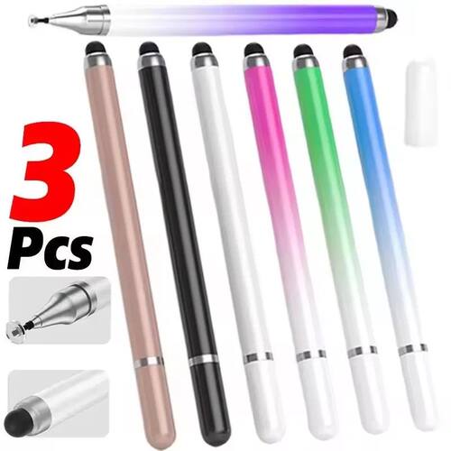 2 in 1 Universal Stylus Pen For Tablet Mobile Android IOS