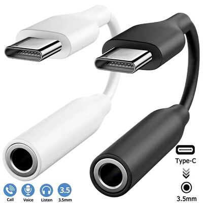 Type C To 3.5mm Aux Adapter Headphone Jack Adapter Audio