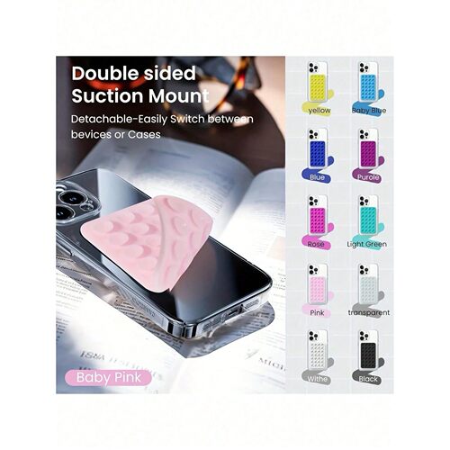 Silicone Phone Stand Suction Cup Holder | 28 Double-Sided