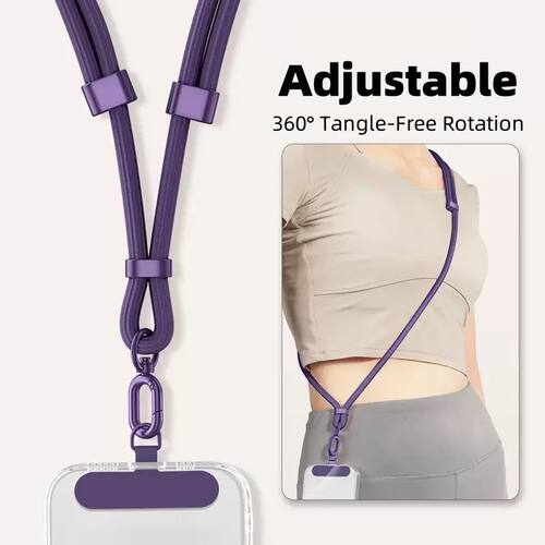 Universal Adjustable Phone Lanyard Crossbody Necklace Strap