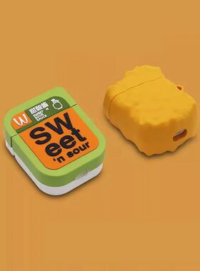 Cartoon Cute Sweet and Sour Sauce Earphone Casefor AirPods P