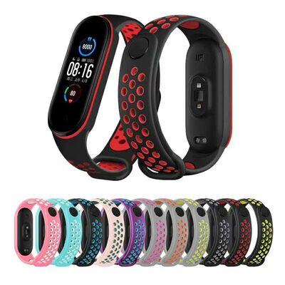 Bracelet For Xiaomi Mi band 6 5 3 4 Strap Breathability and perspiration fitness Wrist strap