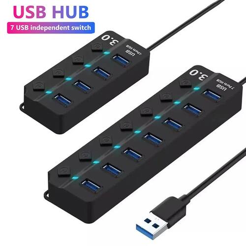 High Speed Multi Port USB 2.0 HUB Adapter USB 3.0 Hub