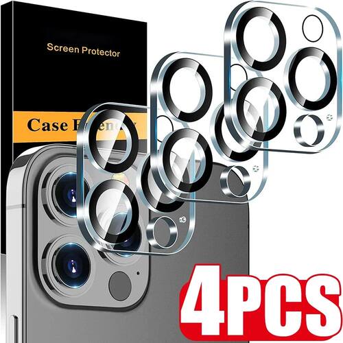 Tempered Glass Camera Lens Films for Apple IPhone 16/16 Pro
