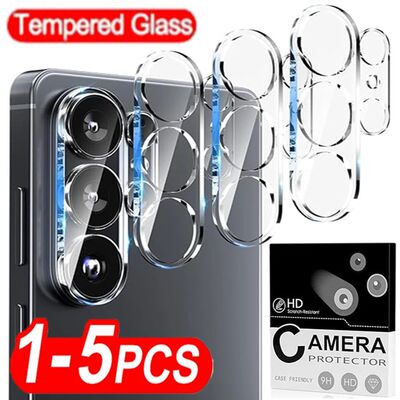 5-1PCS Camera Protector HD Clear Tempered Glass for Samsung