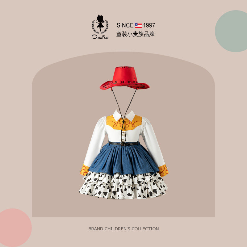 sesameclub女童玩具总动员公主裙