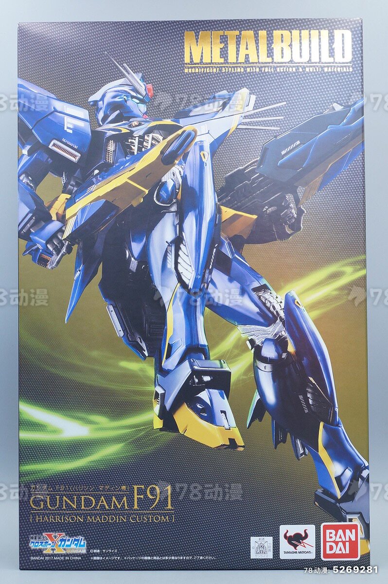 万代 METAL BUILD MB 高达F91 蓝色 哈里逊机 会场限定 全新现货