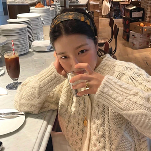 玳瑁醋酸发箍复古琥珀豹纹发卡fever同款 宽版 发饰 本博主同款 高版