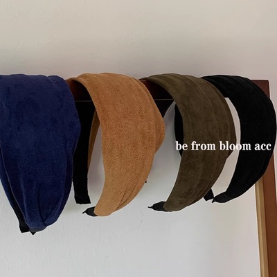 绒面古早宽版发箍古力娜扎同款